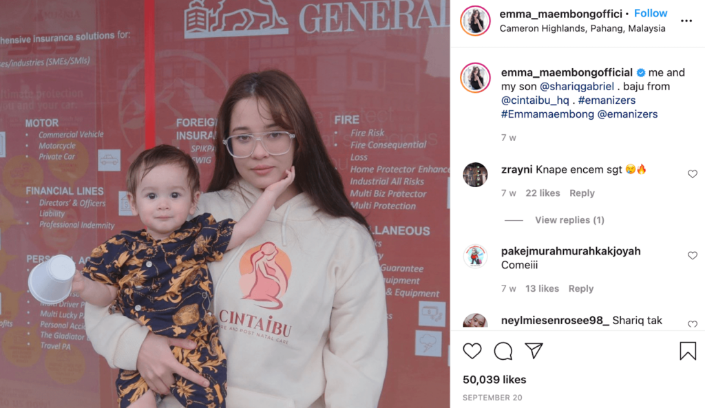 Malaysian influencer affiliates