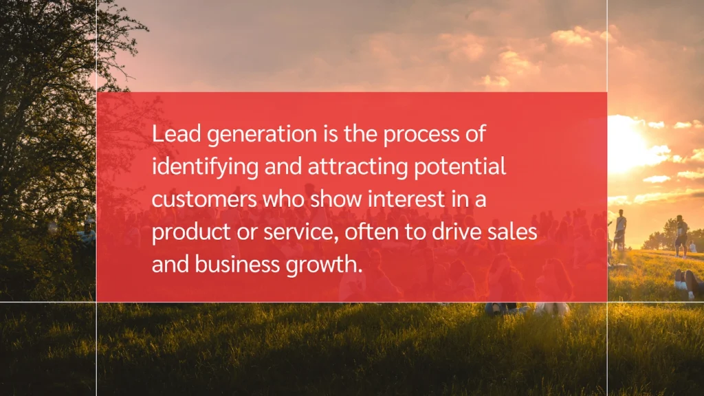 What is lead generation
