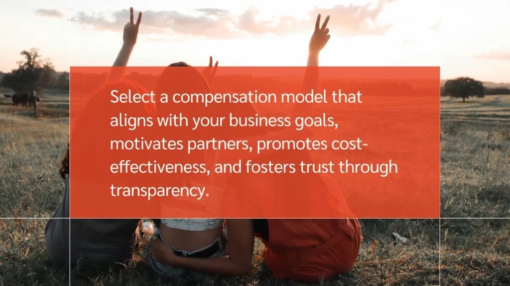 Choosing a compensation model