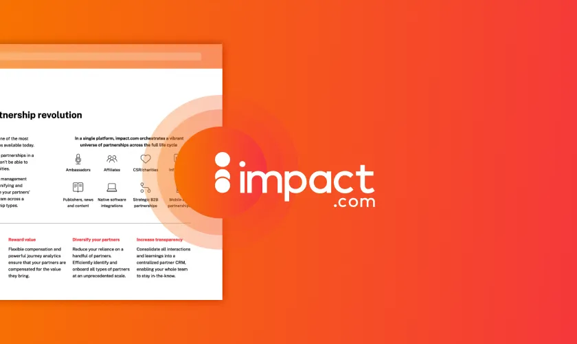 Lead the partnership revolution