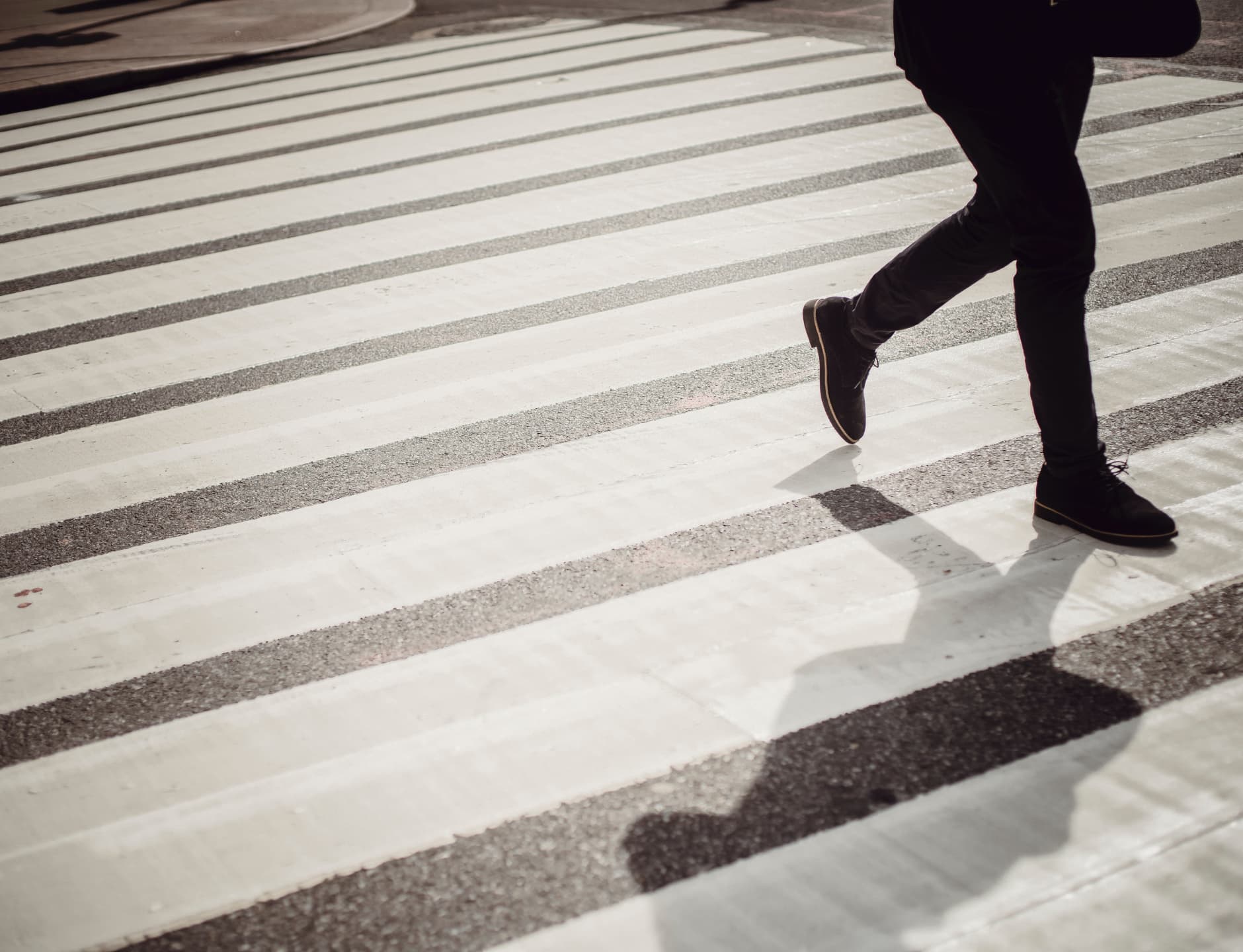 pedestrian crossing stepps