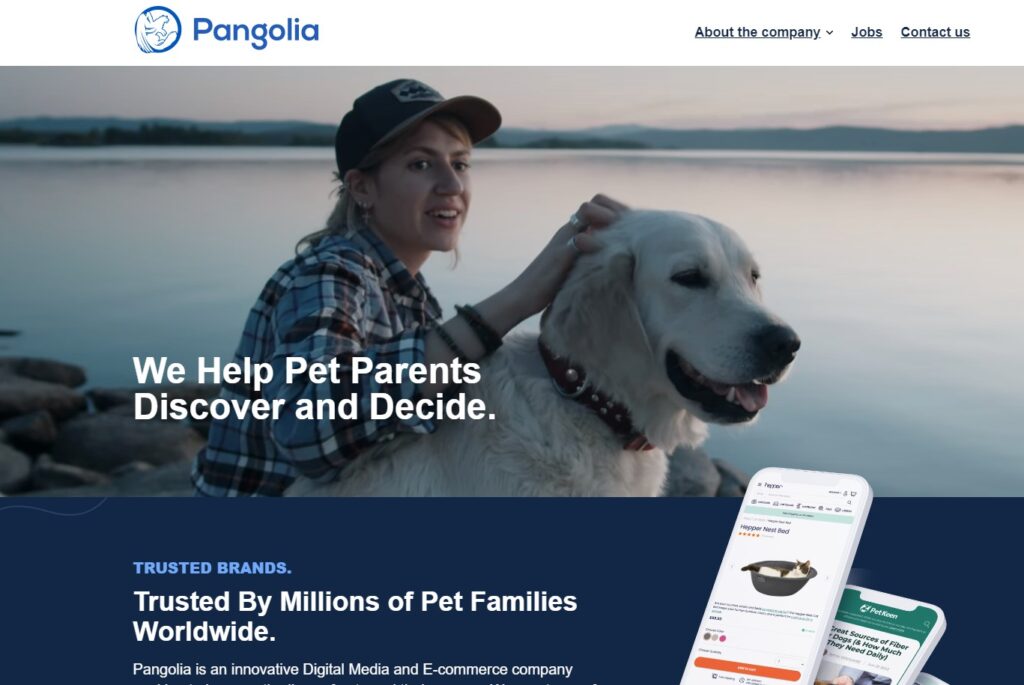 pangolia pet partnerships