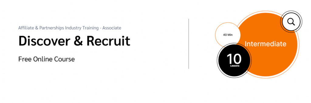 Discover and Recruit course