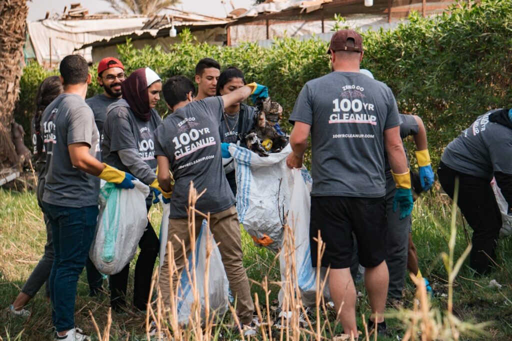 community cleanup project