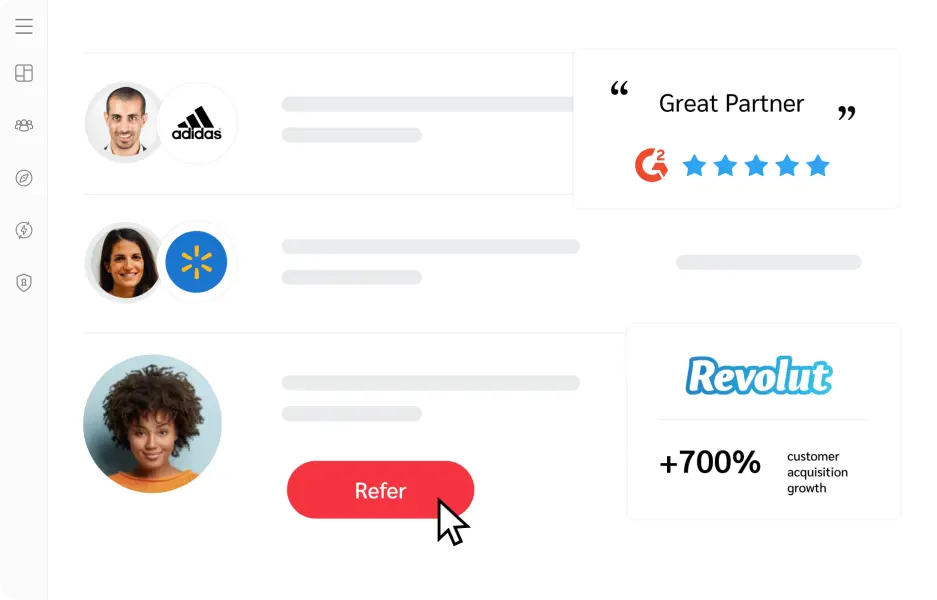 How to refer partners at discoverimpact.wpenginepowered.com