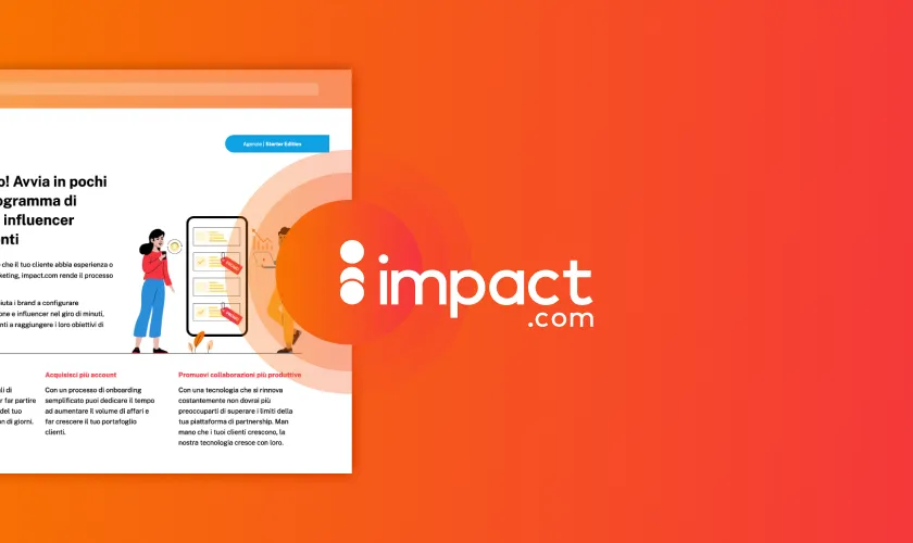 3-2-1_decollo! Avvia in pochi minuti un programma di affiliazione e influencer per i tuoi clienti