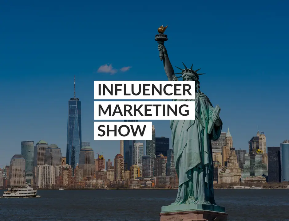 Influencer marketing show event