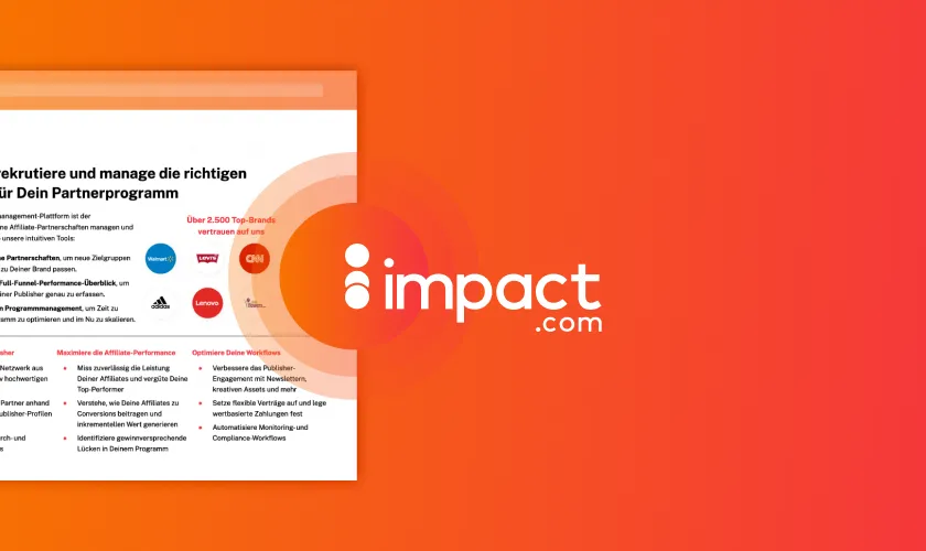 Entdecke, rekrutiere und manage die richtigen Publisher für Dein Partnerprogramm