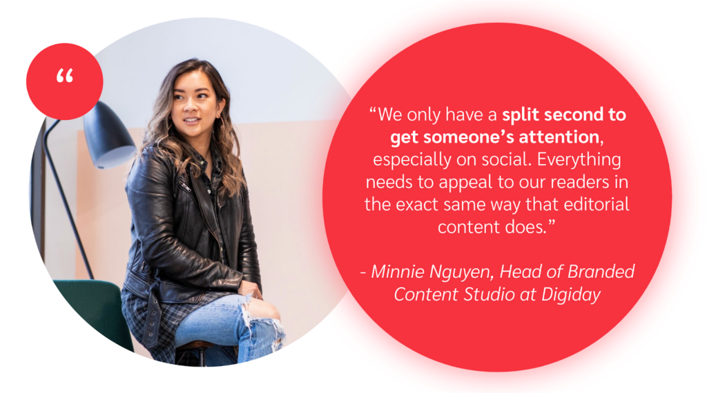 quote by minnie nguyen on organic social