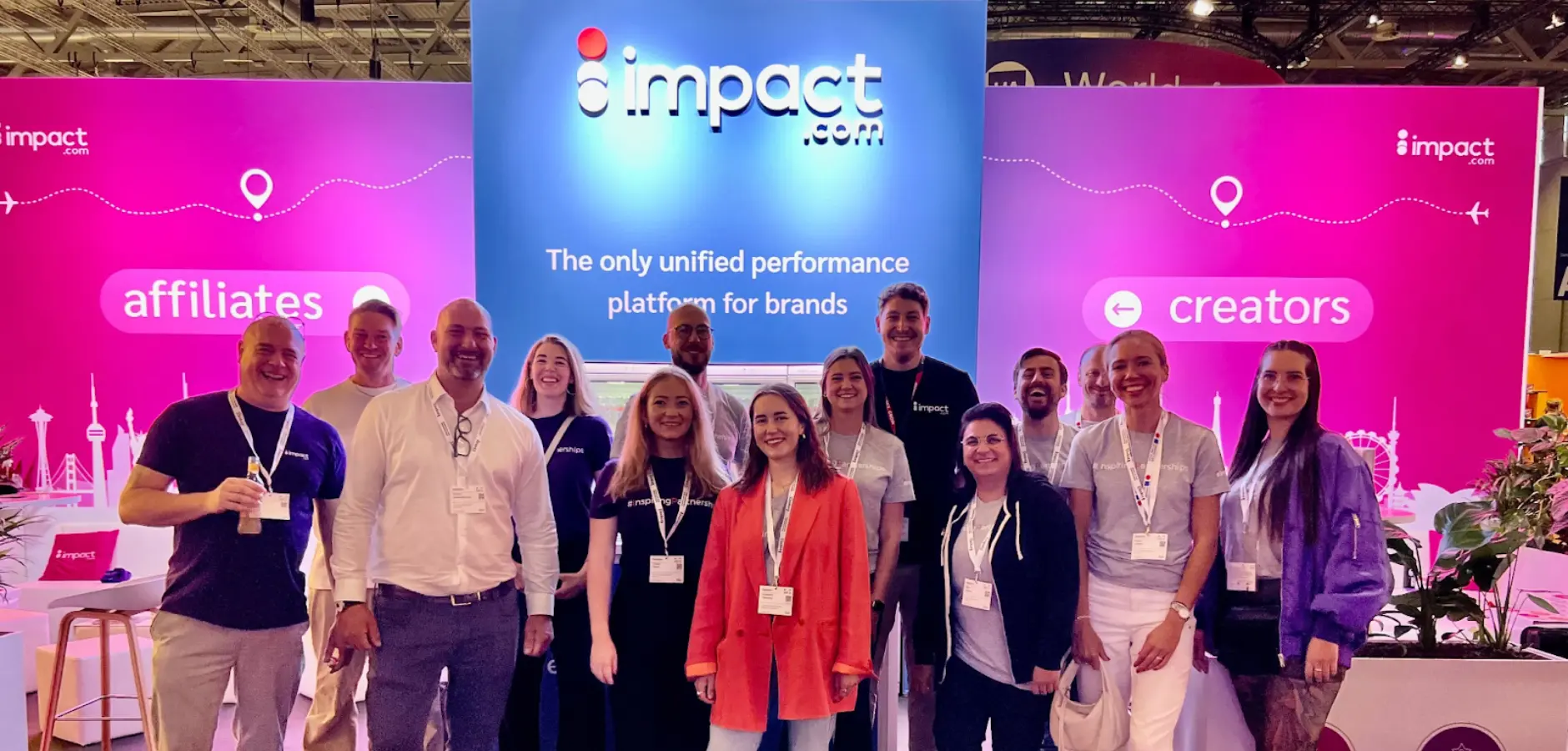 Team discoverimpact.wpenginepowered.com at DMEXCO event 2023