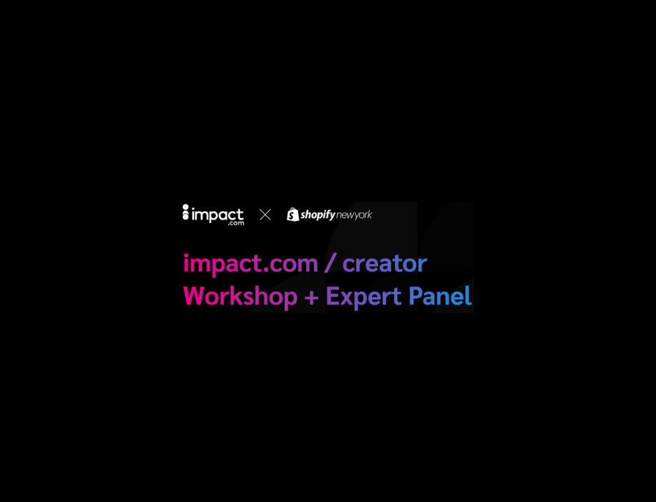 discoverimpact.wpenginepowered.com creator workshop at Shopify NY