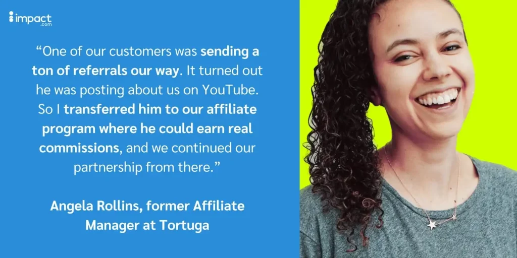 referral partnerships for small influencers