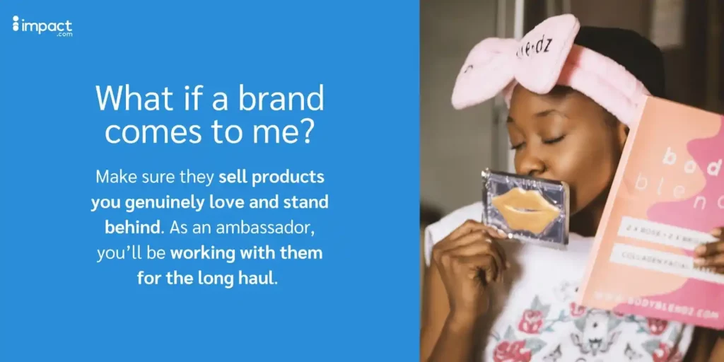 what if a brand comes to me?