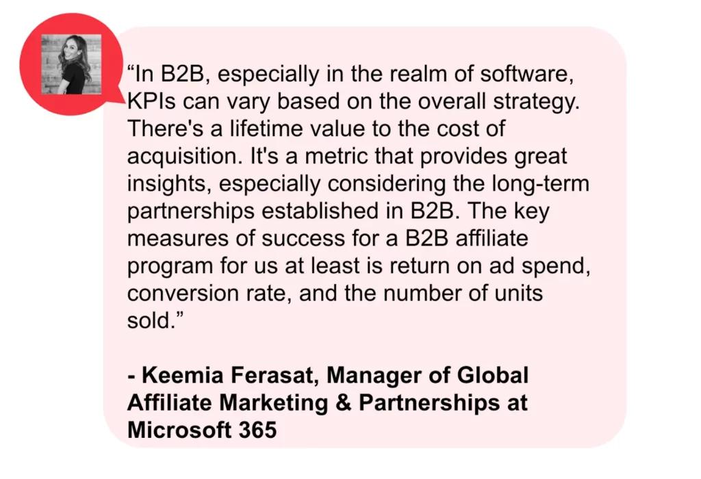 saas b2b affiliate marketing