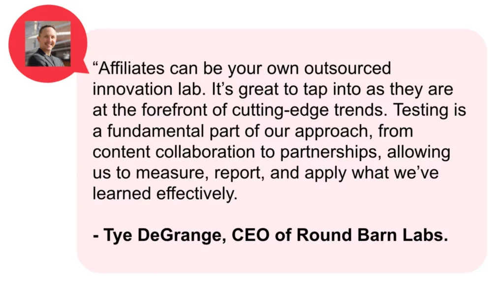 affiliates innovation