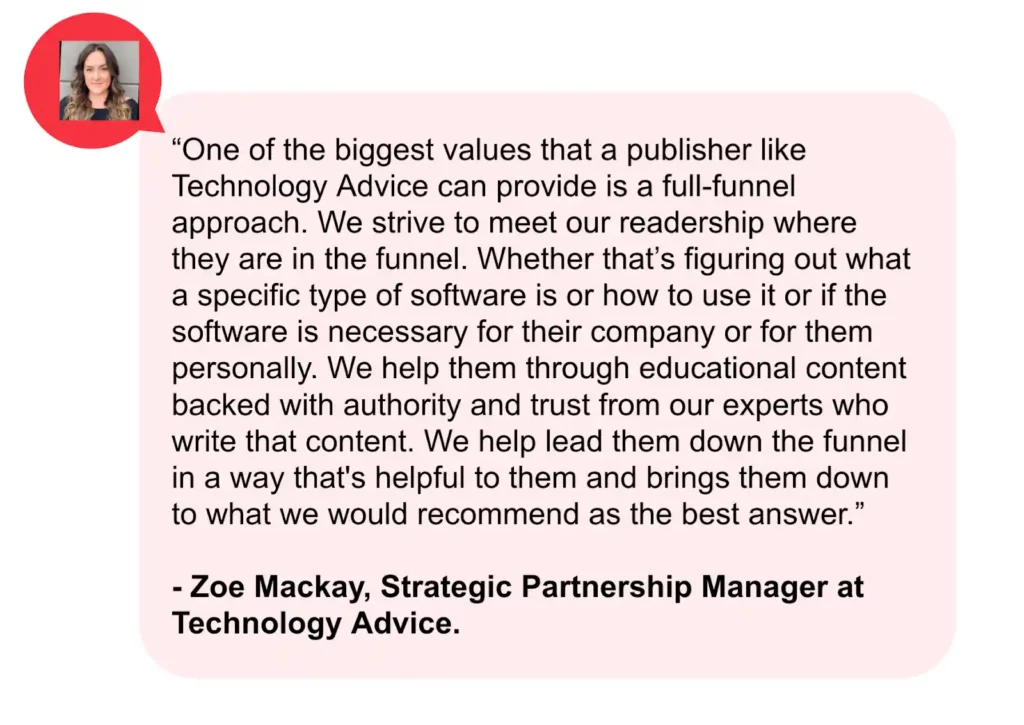 use the full marketing funnel
