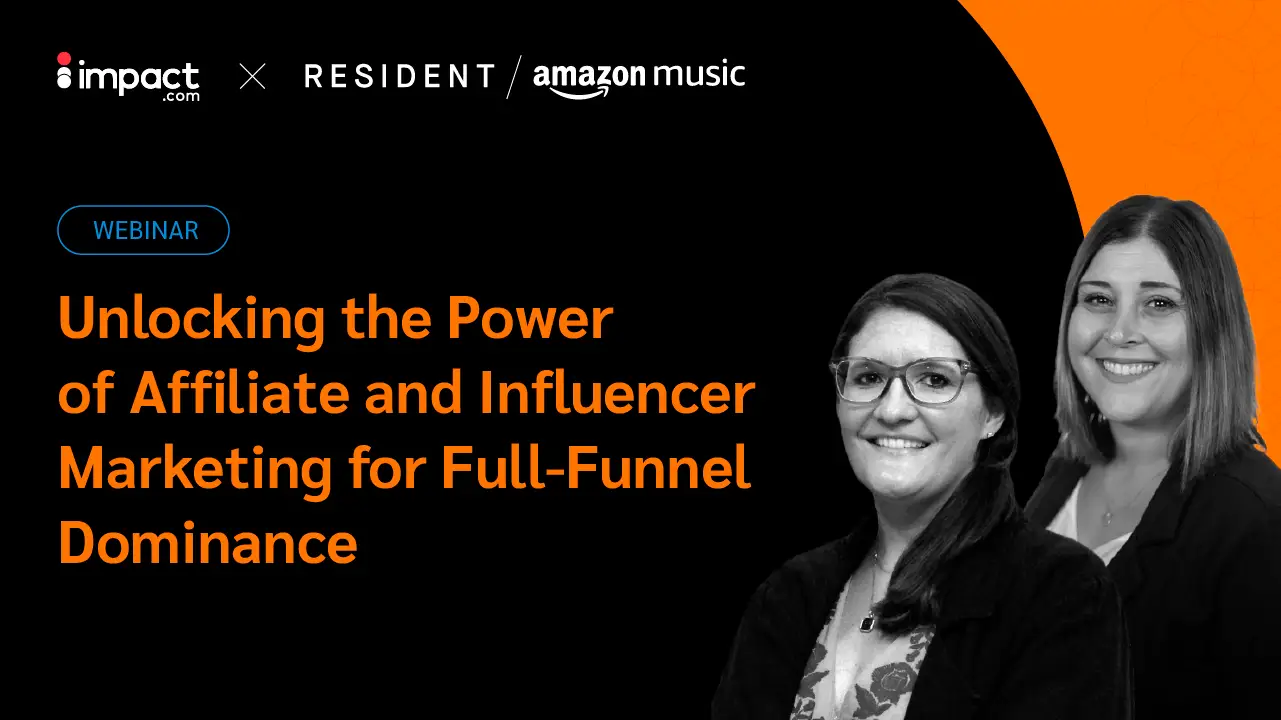 Amazon music x impact webinar