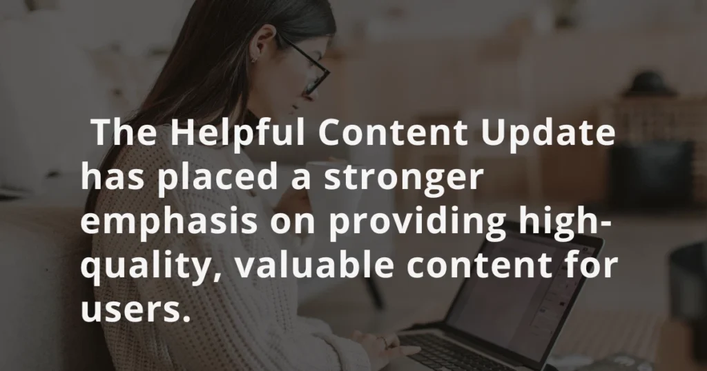 Google’s unhelpful content update