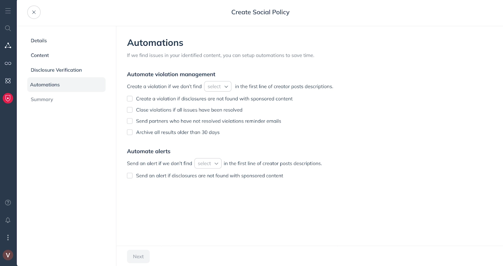 Social policy screengrab of discoverimpact.wpenginepowered.com's platform