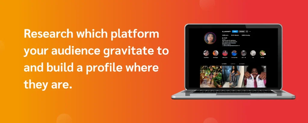 A researcher analyzing data on audience preferences for social media platforms to create targeted profiles.