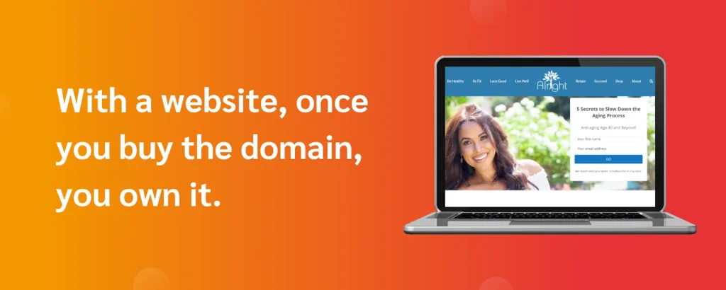 buying a website domain