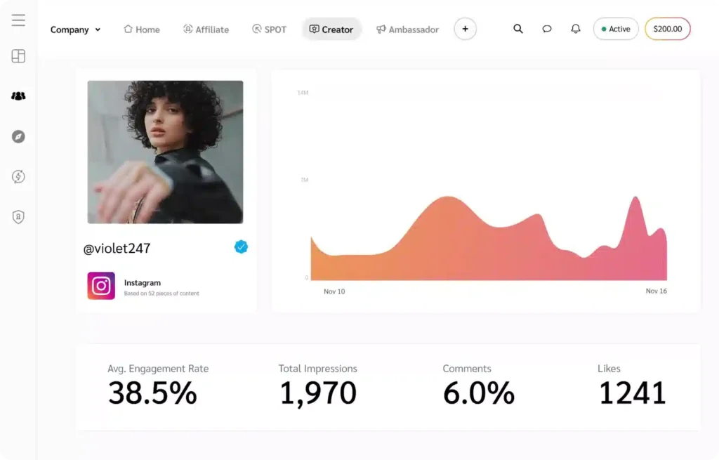 A digital dashboard displaying a woman's face, showcasing data and analytics in a professional setting.