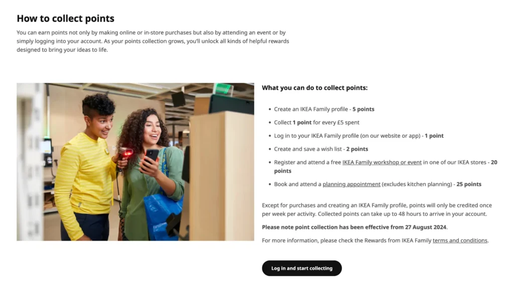 A user navigating an app interface to discover steps for obtaining free coffee rewards.