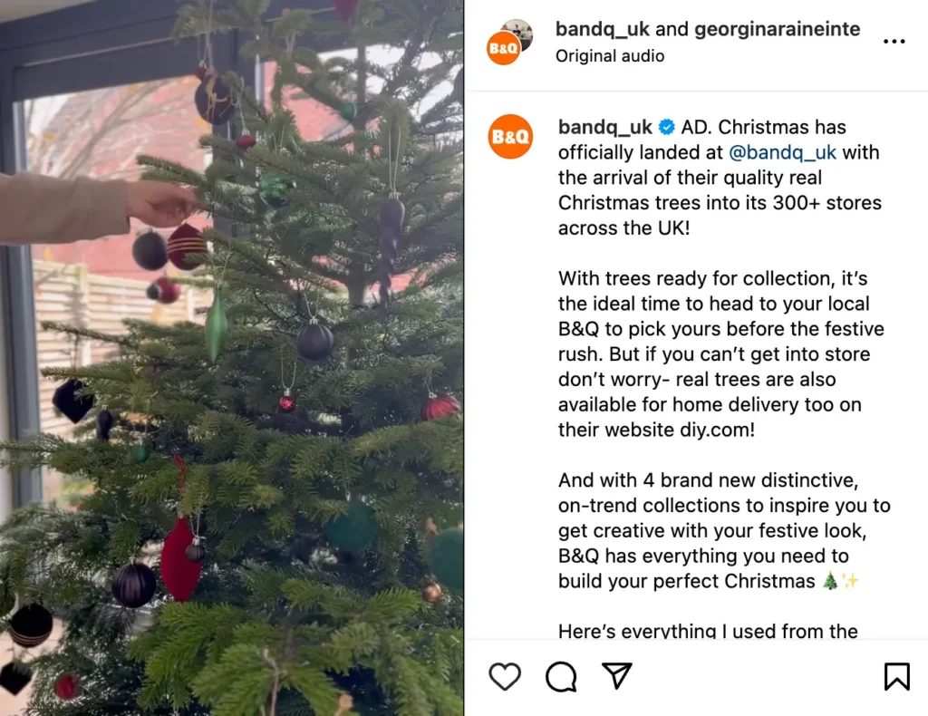 BandQ and georginaraineinte collaboration