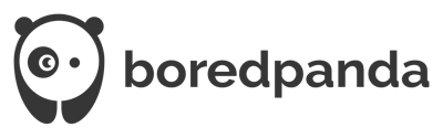 Logo of Bored Panda featuring a playful panda face with large eyes, accompanied by the bold text "boredpanda."