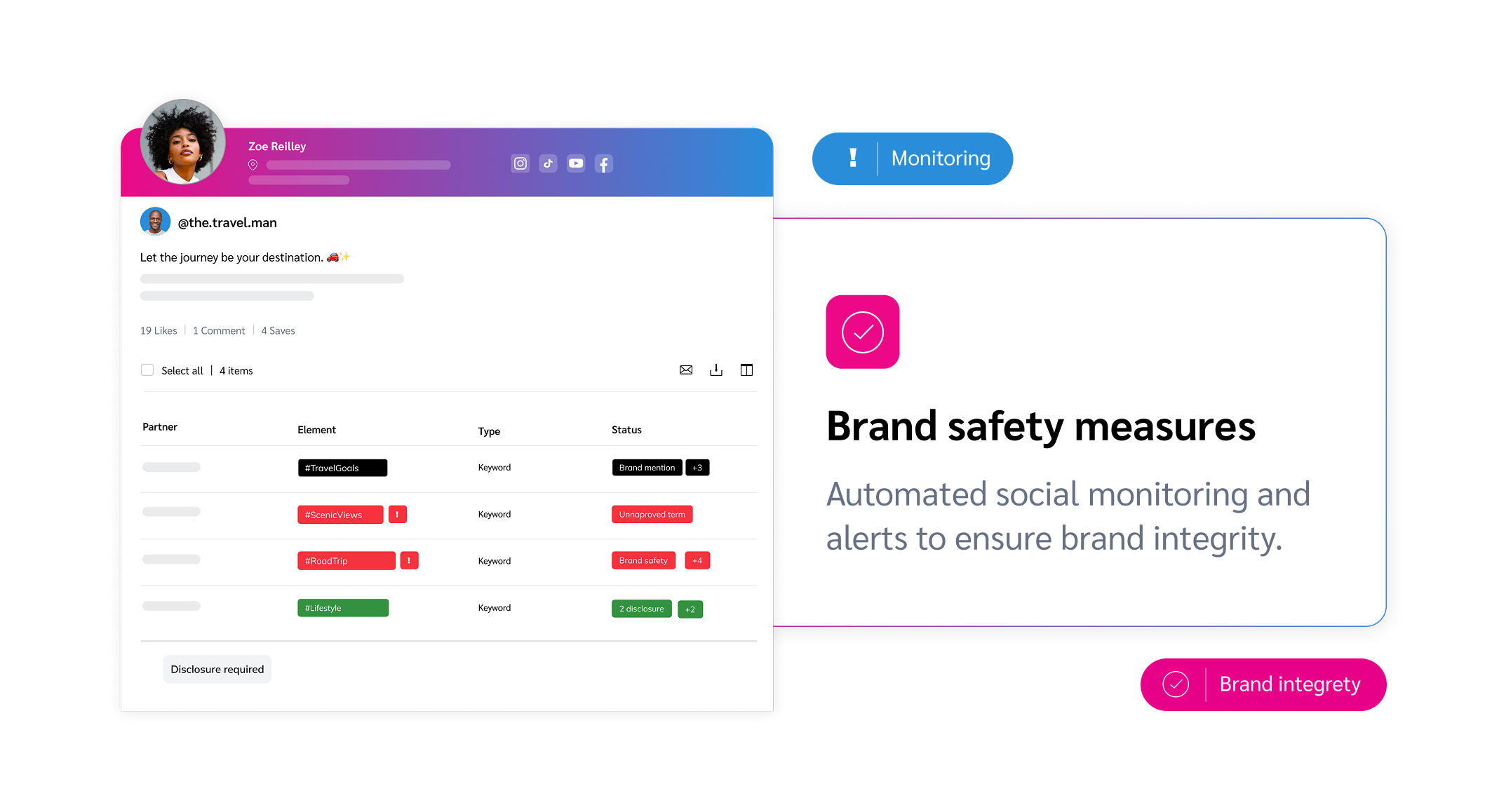 Brand safety measures creator edit feature