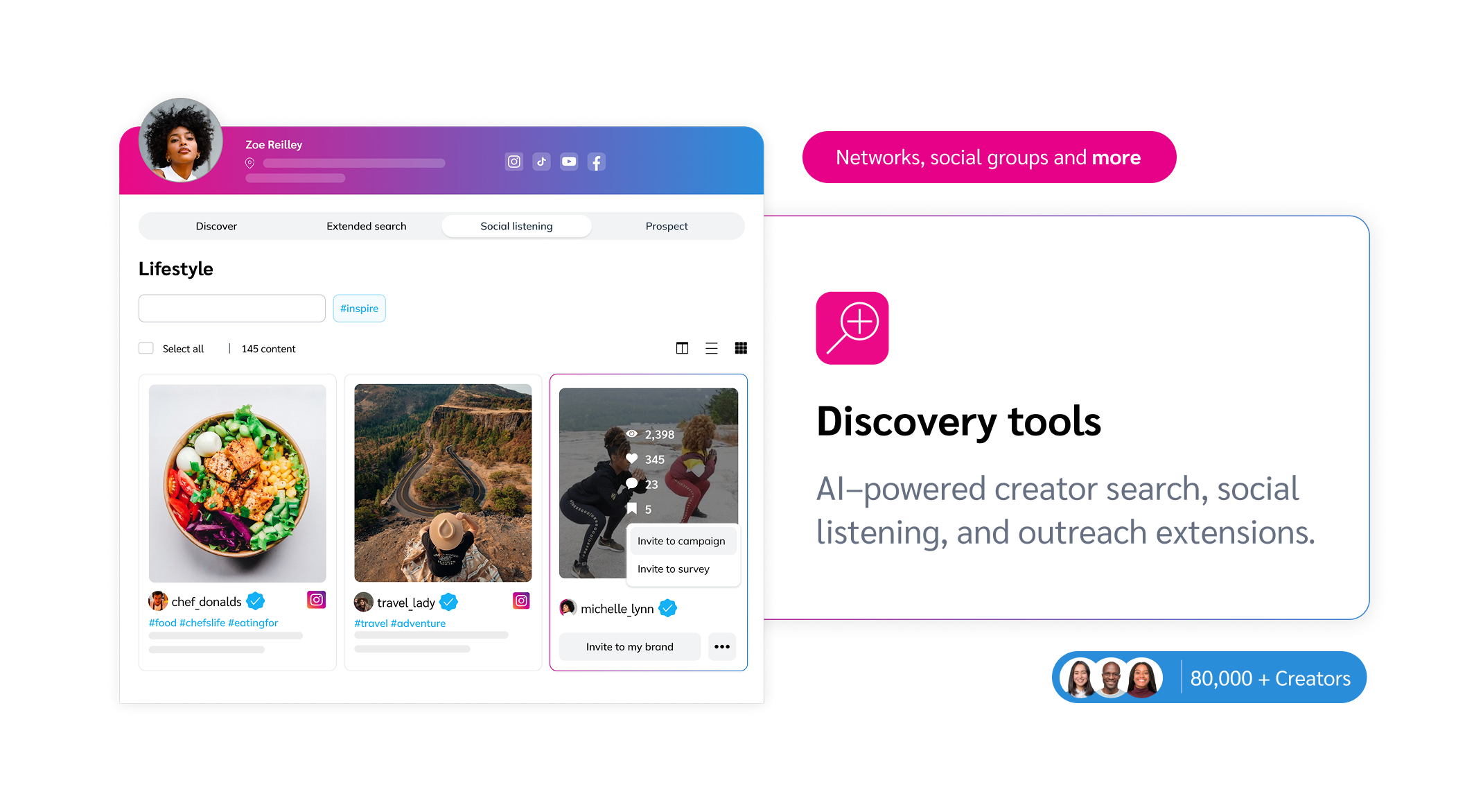 Discovery tools Creator Edit feature