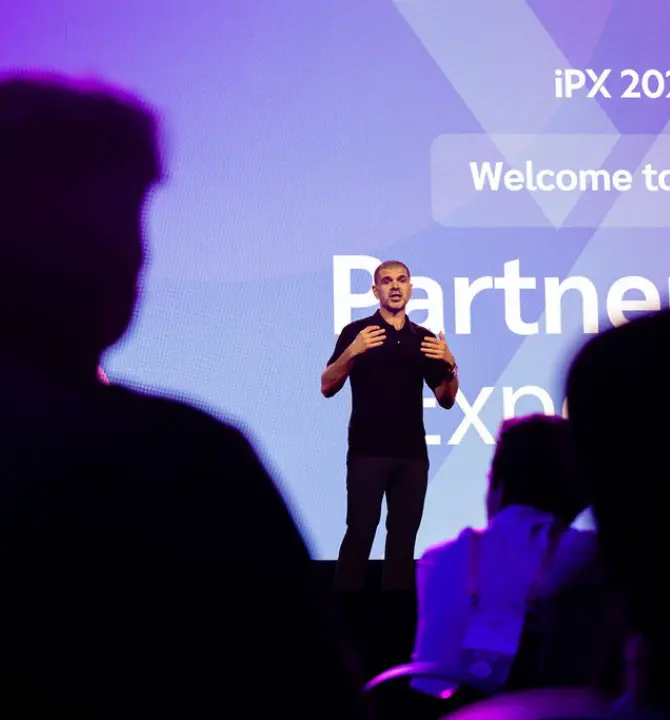 Max Ciccotosto at iPX25 event