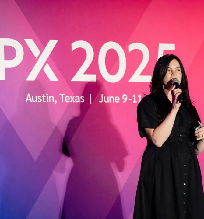 Coady Joy speaking at iPX25