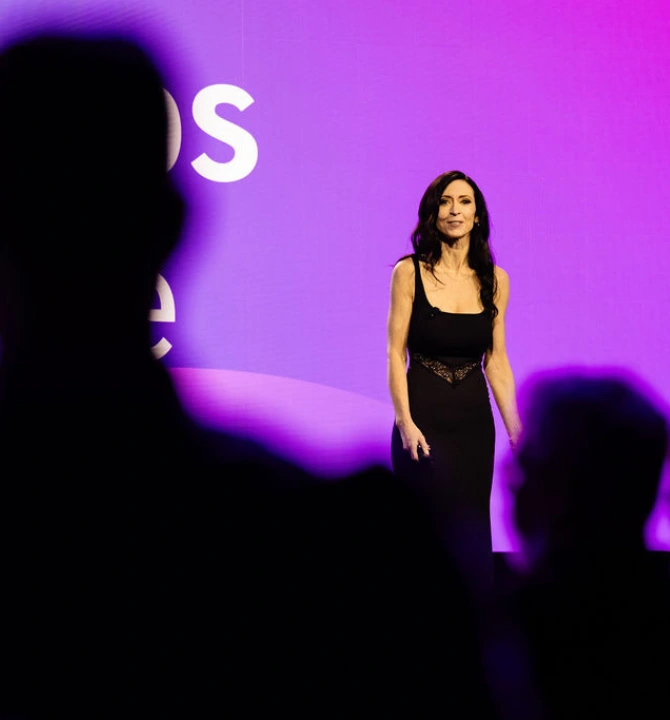 Cristy Garcia on stage at iPX25